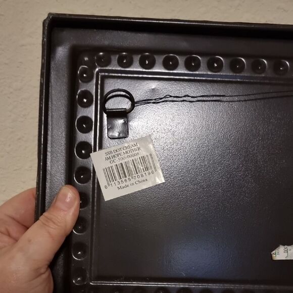 GRANDMOTHER decortive Crackled Metal Inspirational Wall Plaque - Picture 4 of 9